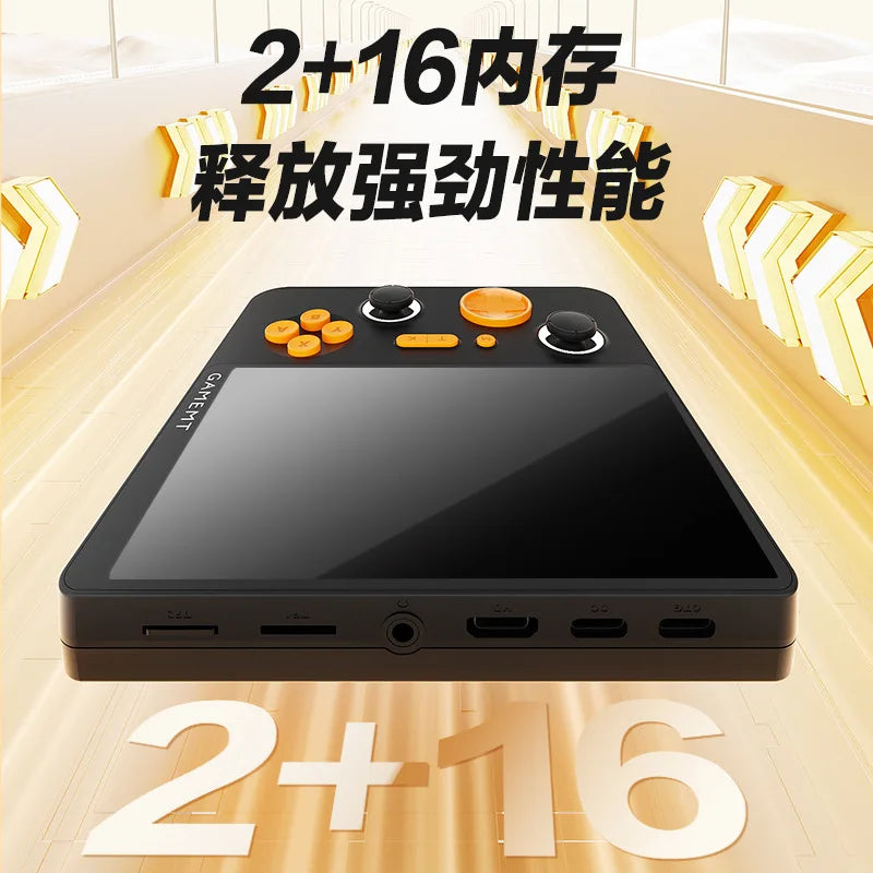 Open Source Full-Panel 5-inch Hybrid Dual-System Handheld Game Console with WIFI and Bluetooth, Android System PSP