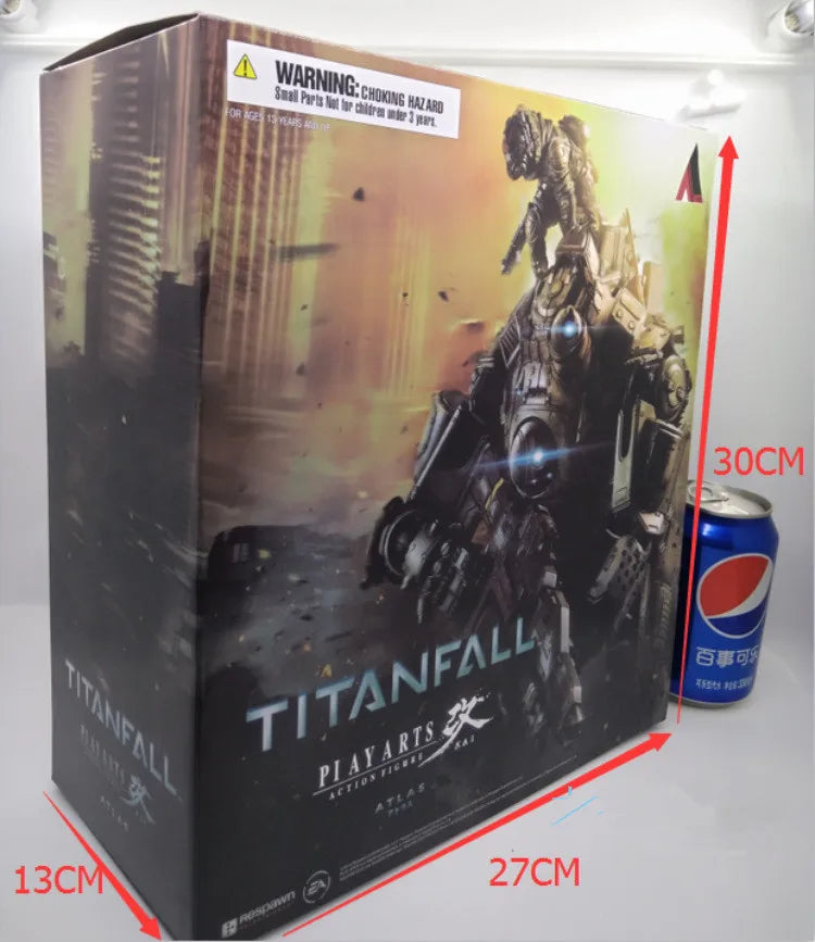 In Stock 27cm Titanfall Atlas Articulated Action Figure Model Toys Figure Model Collection Toy Gift