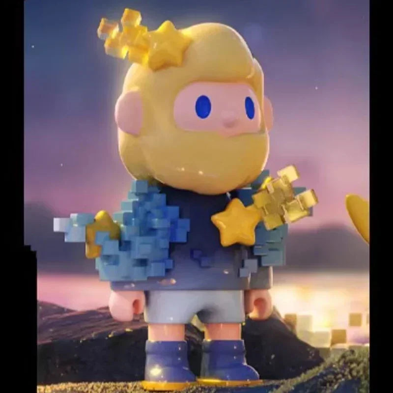 Finding Unicorn FARMER BOB Next Generation Pixel Universe Series Blind Box Toys Kawaii Anime Action Figure Surprise Mystery Box