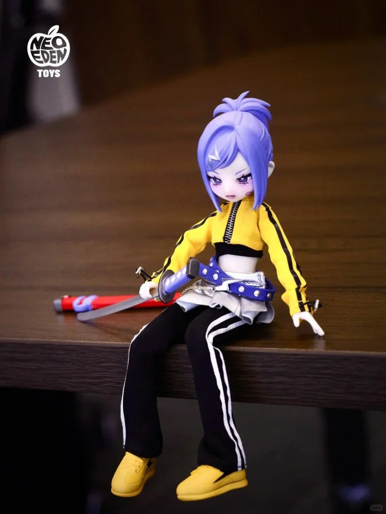 Eve Lynna Mjd Blind Box Doppelseitige Killer Serie Desktop Gelenk Action Figur Bewegliche Gelenke Ball Desktop Dekoration