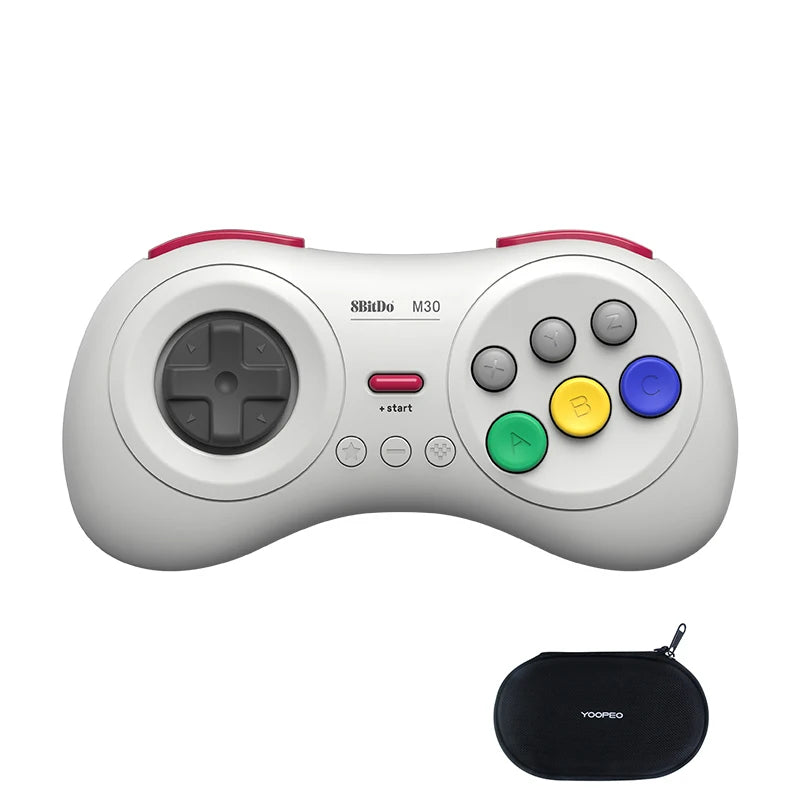 8BitDo M30 Bluetooth Gamepad Game Controller Handle For Sega Genesis Style For Android /Windows/Mac os/Steam/Switch/Raspberry Pi