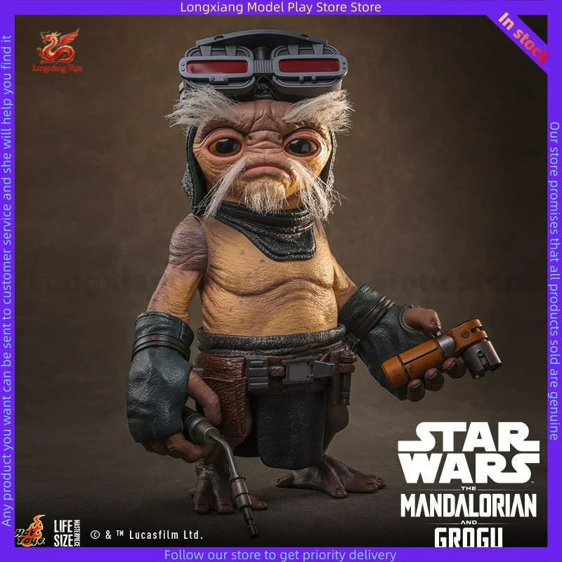 Shipped Within 24 Hours HotToys Mandalorian Anzel Robot Expert 1/1 Collectible Doll Movable Model Gift Collection