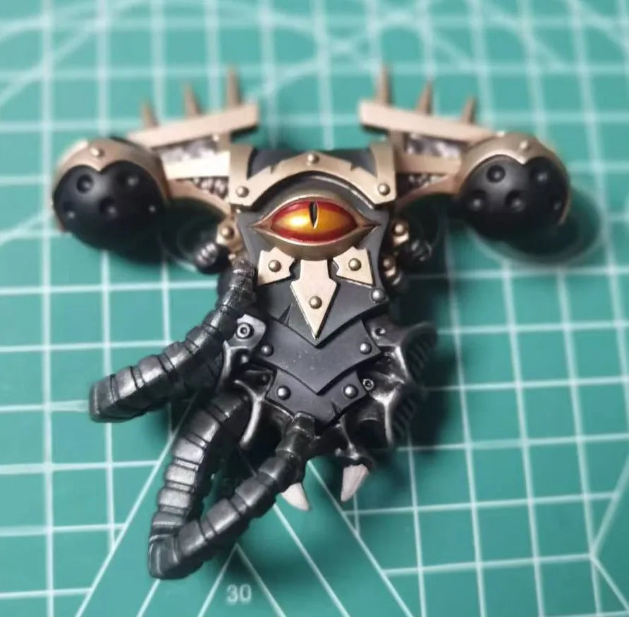Joytoy Warhammer 1/18 Actionfiguren Chaos Space Marines Schwarze Legion Auserwählte Boltpistole und Energiefaust Geschenkidee für Jungen