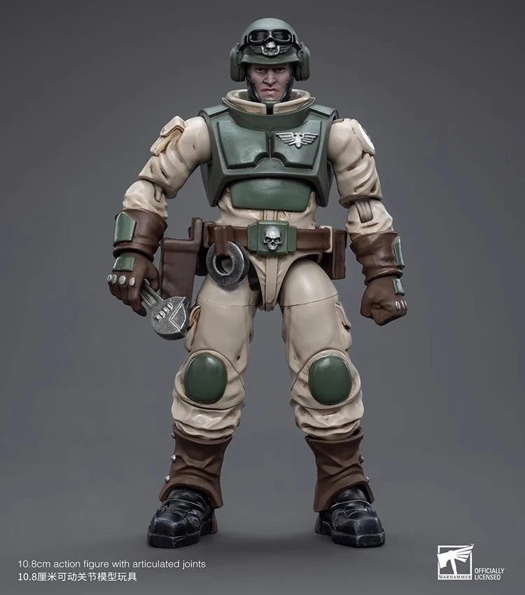 1/18 JOYTOY Action Figure 40K Astra Militarum Cadian Armoured Sentinel Anime Model Toy