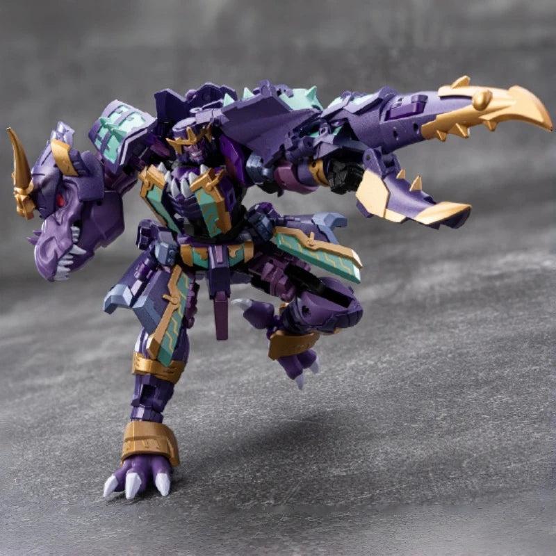 New Transformation Iron Factory IF EX-77 Tyrannosaurus Rex Samurai Edition Action Figure Model Statue Collection Toy Gift