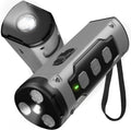 Wiederaufladbares Ultraschall-Hundetrainingsgerät mit LED-Taschenlampe zur Abwehr von Hundebellen (Neu 2023)