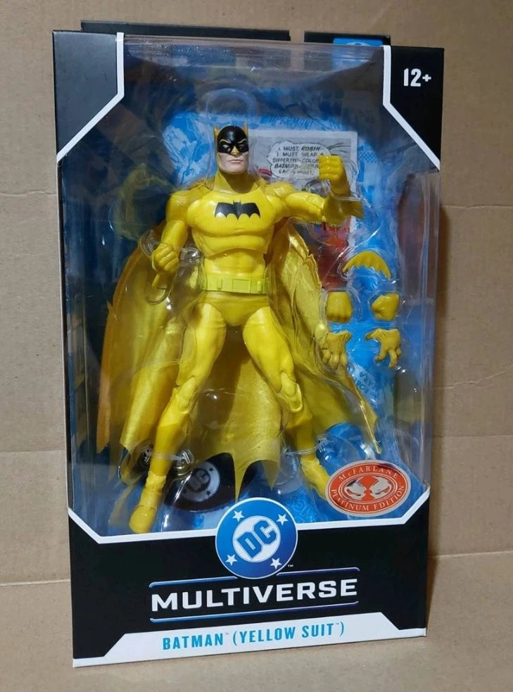 McFarlane Toys Azrael Batman Knightquest/Batwing/Green Yellow Batman/Batman Troika 7" Action Figures DC Multiverse Model