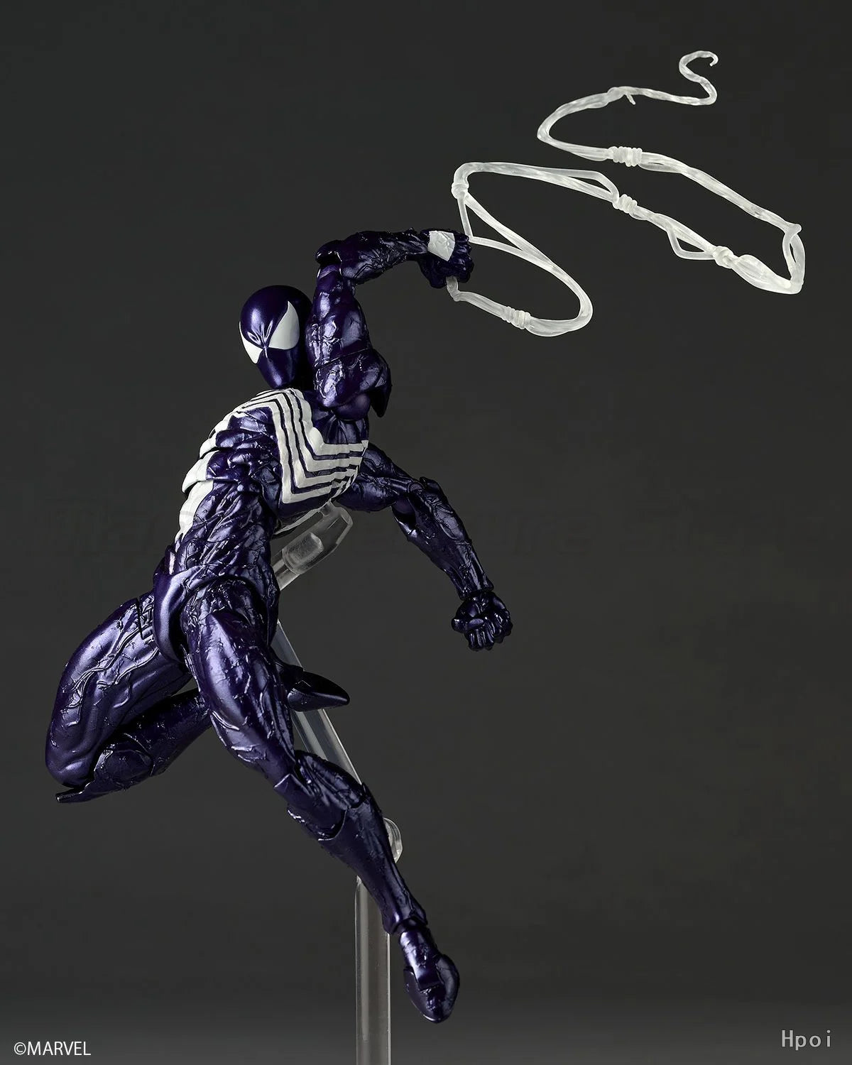 【MT】Pre-sale KAIYODO Revoltech MARVEL VENOM SPIDER-MAN Symbiote Spider-Man Purple Version Action Figure