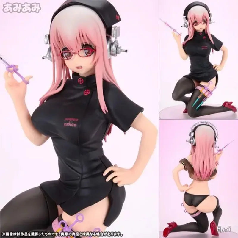 【In Stock Original 】SUPER SONICO Orchid Seed 17cm PVC Anime Action Figure Collectible Model Collection Limited Gift Toys