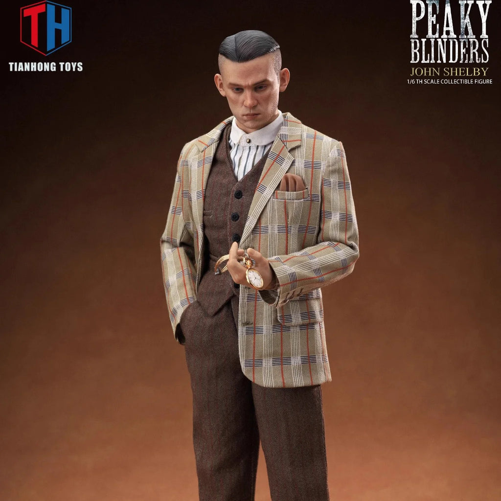 1/6 THTOYS THA002 Peaky Blinders John Shelby Civilia Action Figure Highly Detailed Collectible Poseable Doll Movie Products
