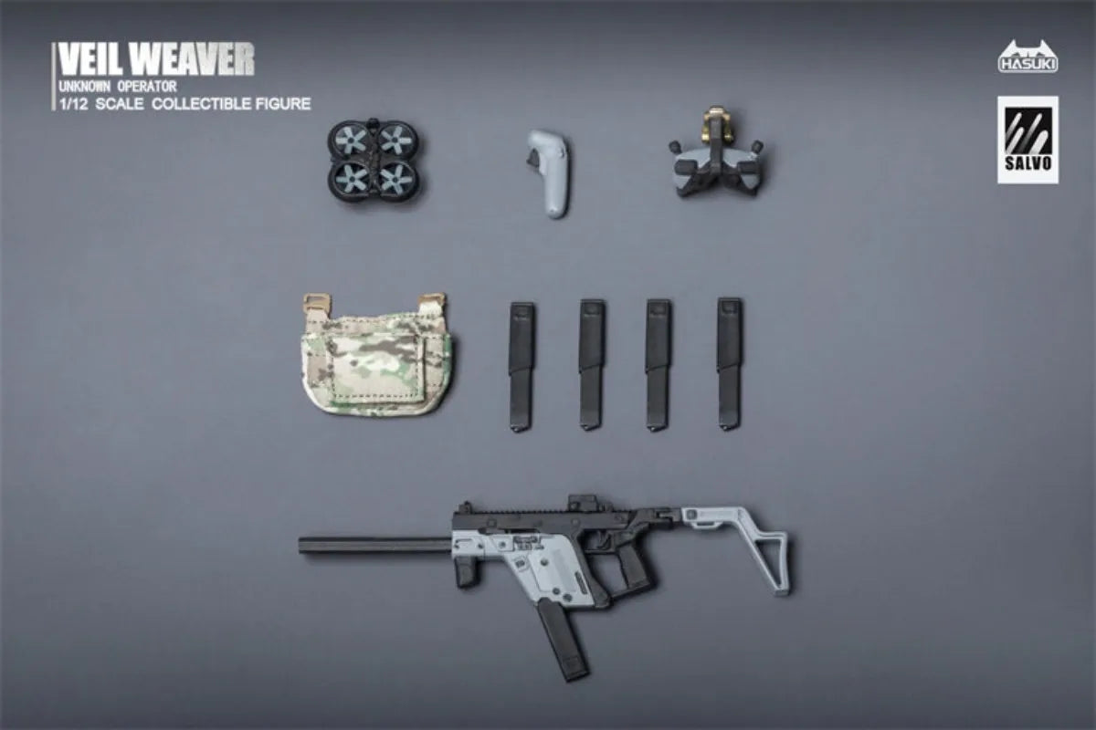 In Stock! HASUKI 1/12 Black Ops SA04 Night Weaver WM-07 Action Figure Figure Soldier Model Gift Collection