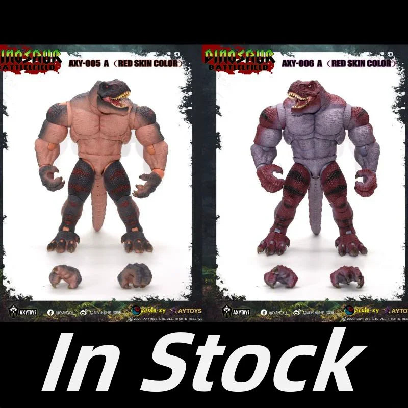 In Stock Original Axytoys Dinosaur Action Figure Battlefield Tyrannosaurus Rex 27cm Decoration Collection Model Toys Gifts