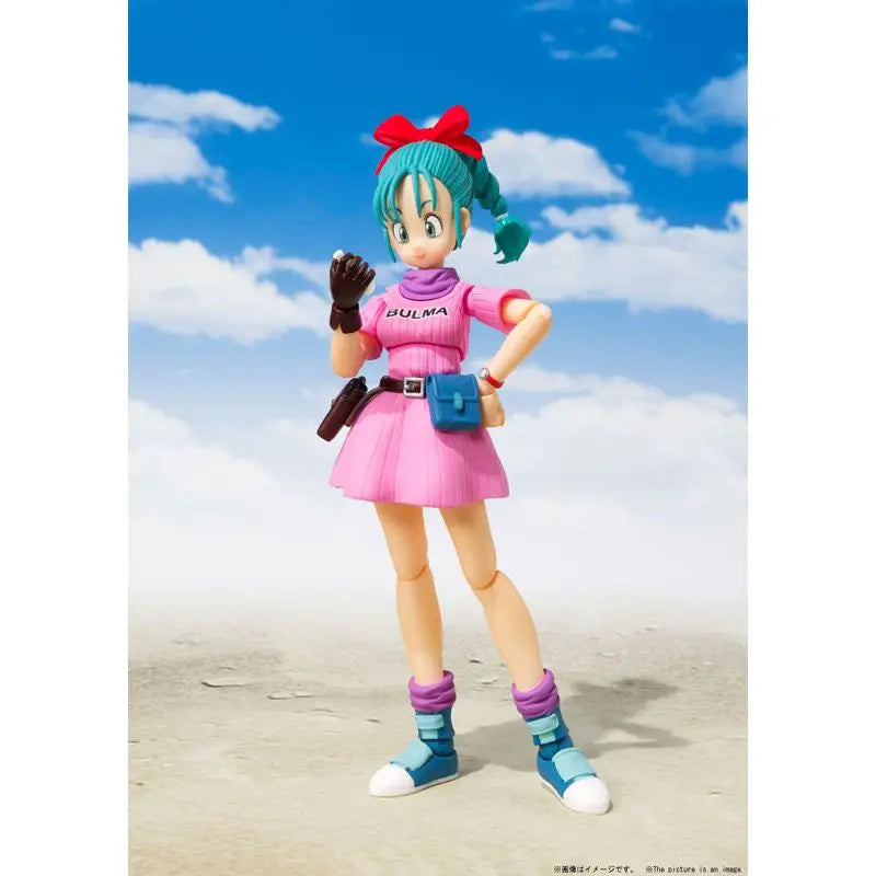 Dragon Ball Z Bulma Figure S.H.Figuarts Bulma Anime Beginning Of A Great Adventure Collection Figures Model Toys Birthday Gifts