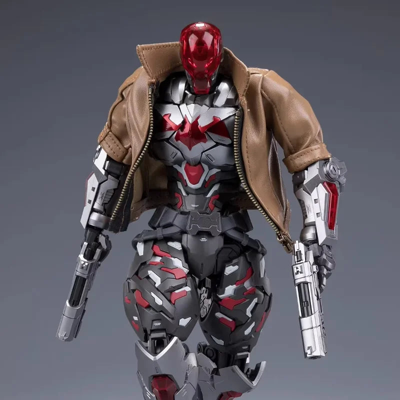 Yuanye Culture × Hemoxian OverZero Arkham Knight 1/10 Scale Red & Blue Swap Armor Assembly Model Kit Action Figure Batman Toys