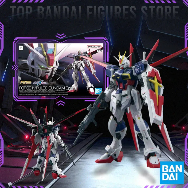 Bandai RG RX-78-2 WING RX-93-V2 UNICORN GOD GUNDAM In stock Anime Original Model Toy Action Figure Robot Collection Toy Gift