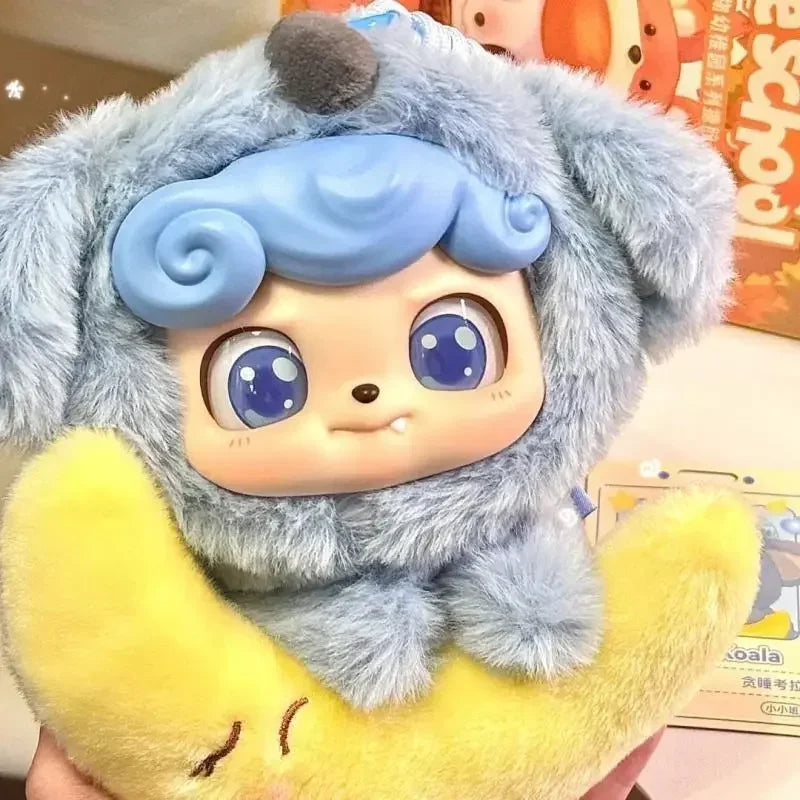 Q.Kids Animal Preschool Series Figure Blind Box Surprise Gift Cartoon Plush Dolls Q Baby  Mystery Box Model Decor Kids Gift Toys