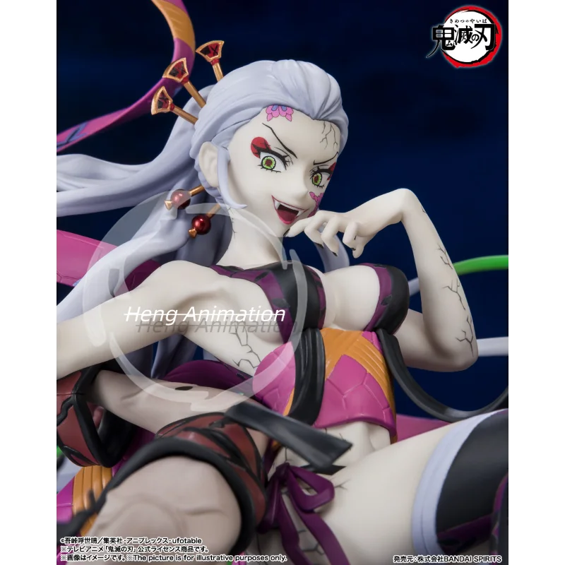 Bandai FZ FIGUARTS ZERO Demon Slayer: Kimetsu No Yaiba Fallen Princess Kibutsuji Gyutaro Figurine Display Collectible Gift