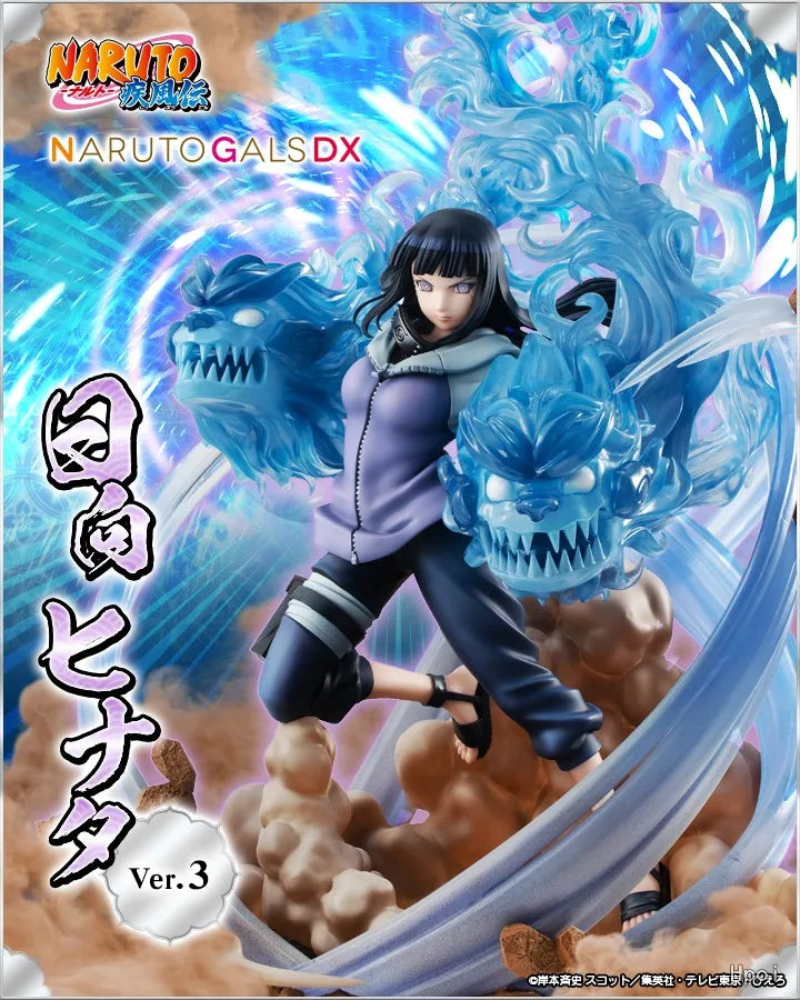MegaHouse GALS Series NARUTO Shippuden Hyuuga Hinata 3 Anime Figure