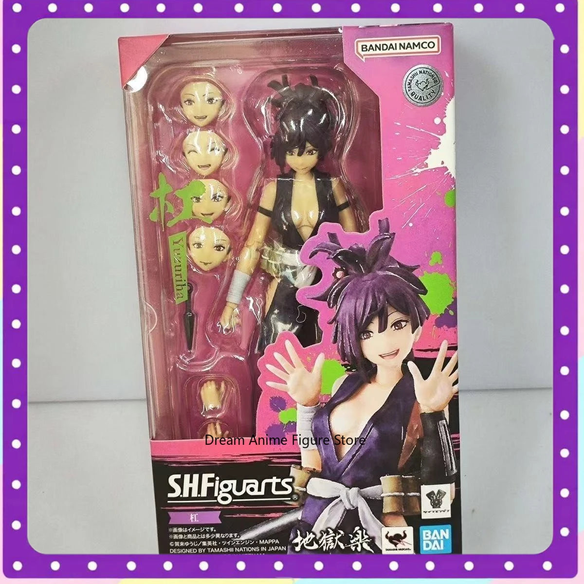 In stock Original SHF Hell Music Kunoichi Bar The Lord's Bar movable figure gift collection
