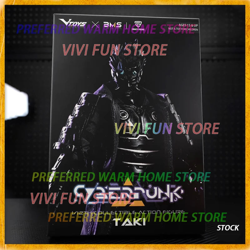 In Stock Originate Vtoys VSD010 Cyberpunk TAKI Knight Movable Model Toys 12TH COLLECTIBLE ACTION FIGURE