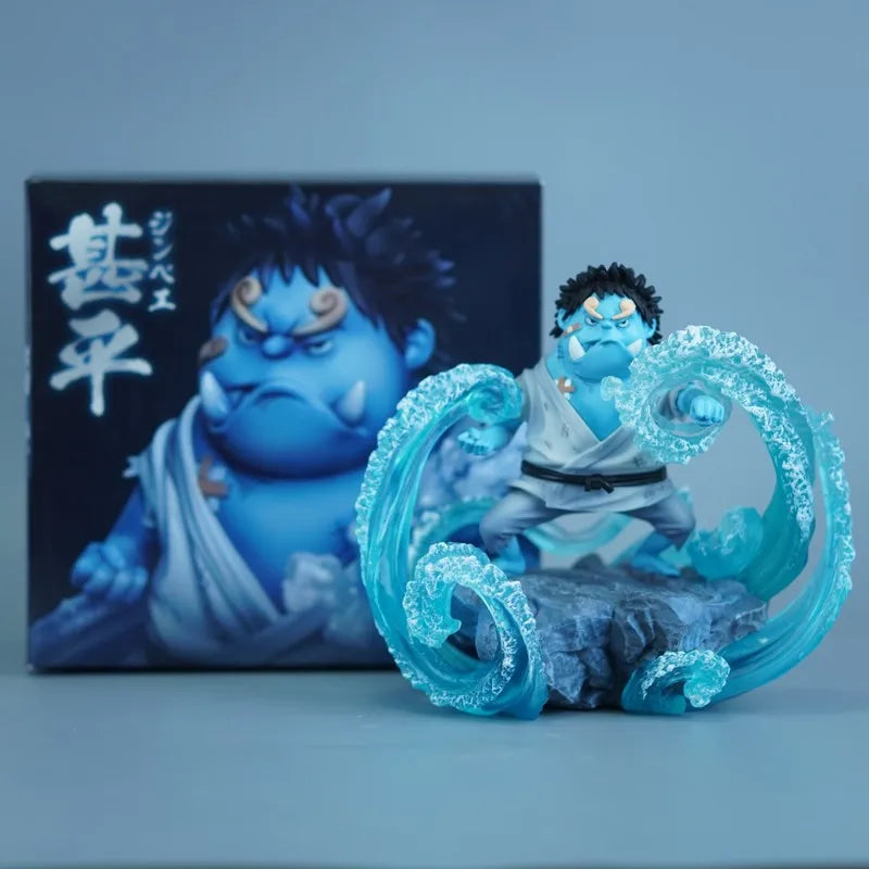 In-Stock 15cm Anime Jinbe Action Figures Pvc Statue Desktop Ornamen Collection Statue Model Decoration Room Desk Toys