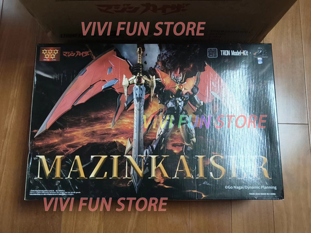 In Stock TRON Model-kit MAZINKAISER  Assemble Movability Model Toys With Alloy skeleton