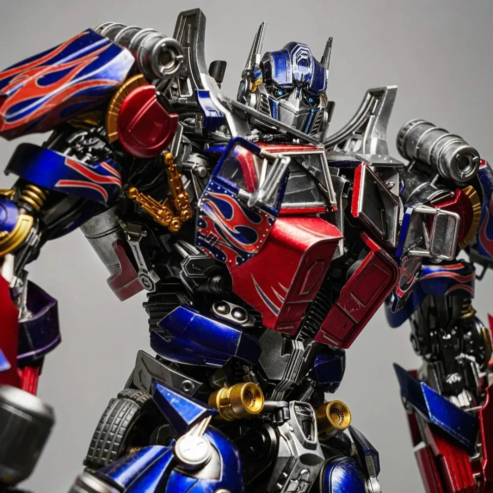 Threezero Transformers Action Figure DLX Optimus Primal Revenge of The Fallen Anime Figurine Joint Movable Model Collection Toy