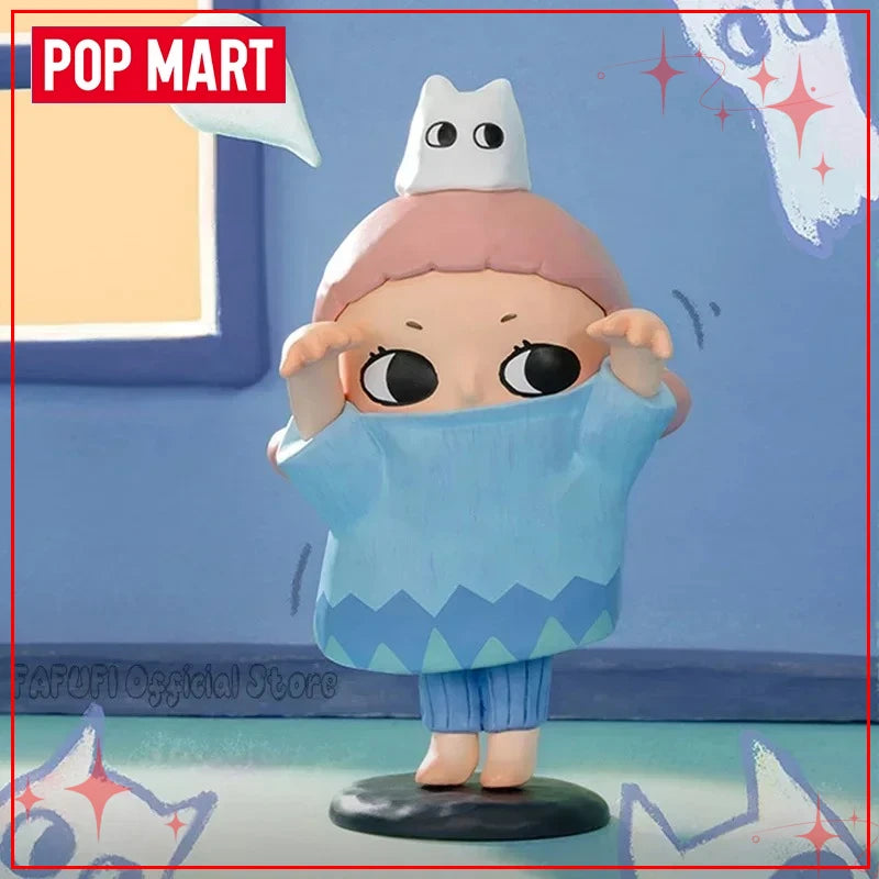 POPMART Nyotas Flauschige Life Series Mystery Box Аниме Сладка екшън фигурка Колекция Модел Настолни орнаменти Кукли Играчки