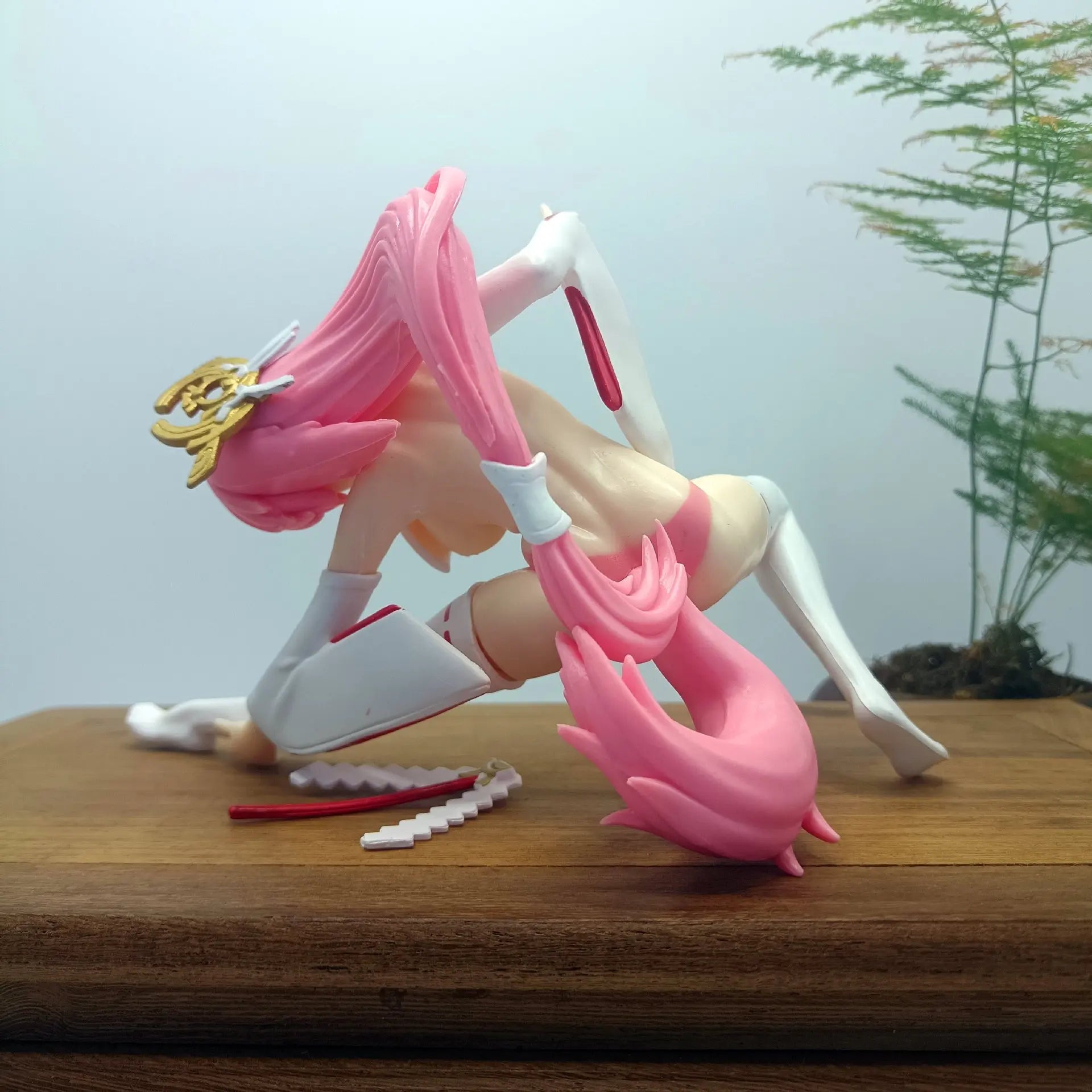 2025 18CM Game Anime Genshin Impact Yae Miko Figures PVC Model Toys Doll Ornament Collect Decoration Gifts