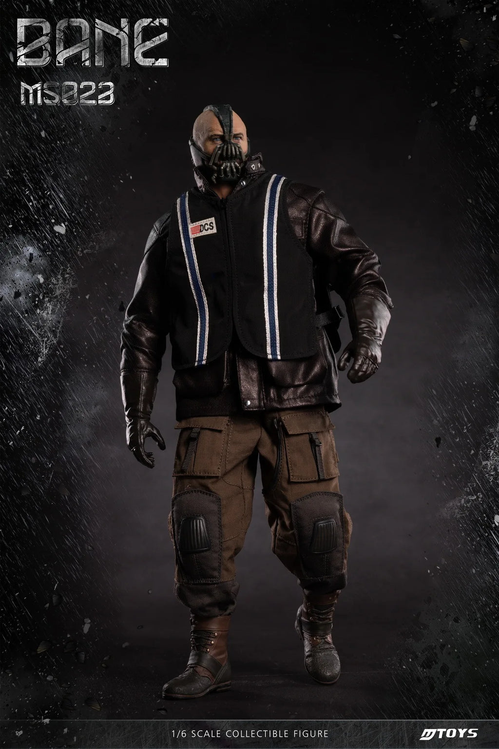 MTOYS MS023 1/6 BANE Figure Model 12'' Male Soldier Action Figure Doll Full Set Collectible Toy