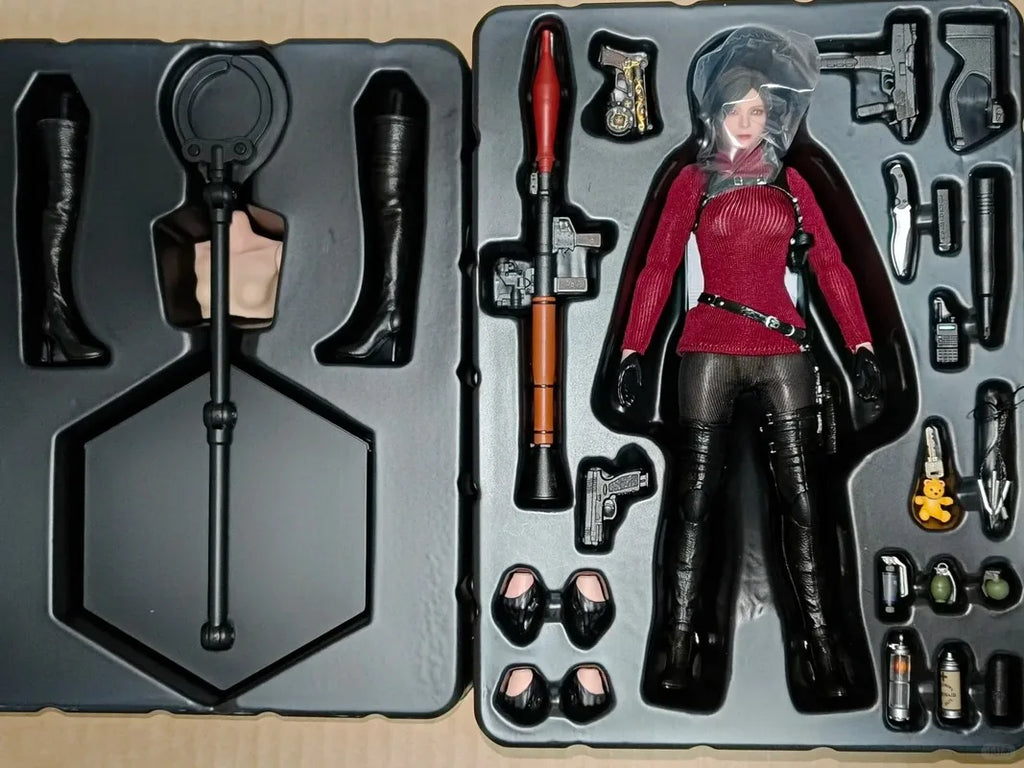 New In Stock Brotoys 1/12 Scale Ada Wong Rolling Eyeballs Action Figure Collectible Decoration Military Figure Model Toy
