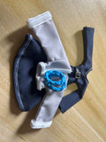 Handmade 1/12 Scale Frieren Elf Coat Blue Scarf Khaki Windbreaker Skirt Grey Jacket Navy Skirt Set fit 6inchs SHF Action Figure