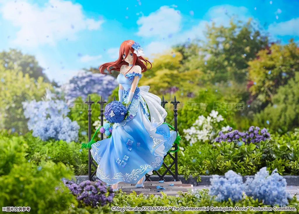 【In Stock】Original SSF EStream The Quintessential Quintuplets Nakano Miku Floral Dress Ver 1/7 Scale Figure Model Collection