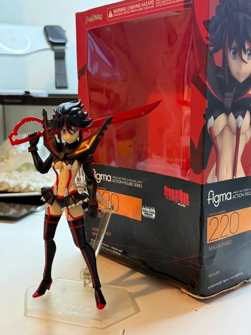 Figma 220 Actionfigur Anime Kill La Kill Matoi Ryuuko Figma 220 PVC Actionfigur Sammlerstück 14,5 Modellspielzeug