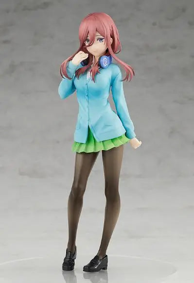 Original in Stock GSC Pop Up Parade The Quintessential Quintuplets Nakano Miku Figures Model Toy Gift Collection Ornament