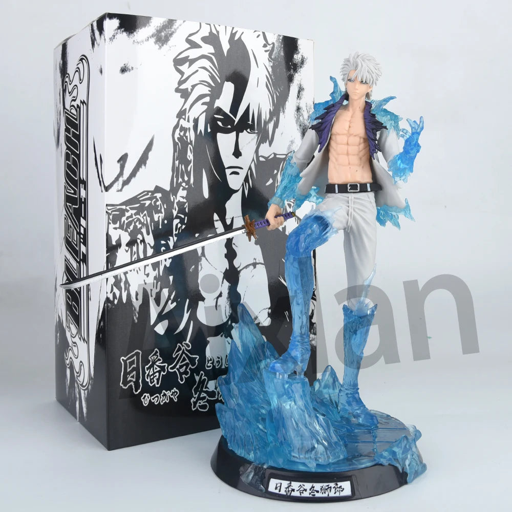 29cm BLEACH Anime Figure Hitsugaya Toushirou PVC Action Figure Collectible Model Doll Toy