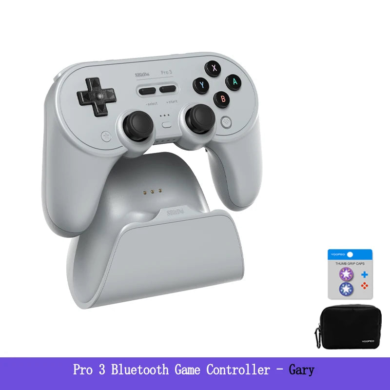  8BitDo Pro 3 Bluetooth Controller，Wireless Type C Gamepad with TMR Joysticks for NS Nintendo Switch 2,PC Windows,ANDROID,iOS