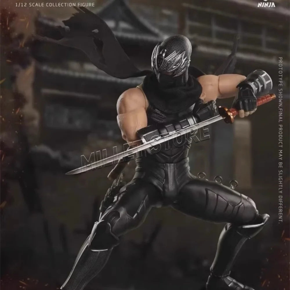 Brand-new Spot 1/12 Ninja Warrior Ninja Assassin Dragon Falcon Falcon Dragon Movable Doll Handicraft