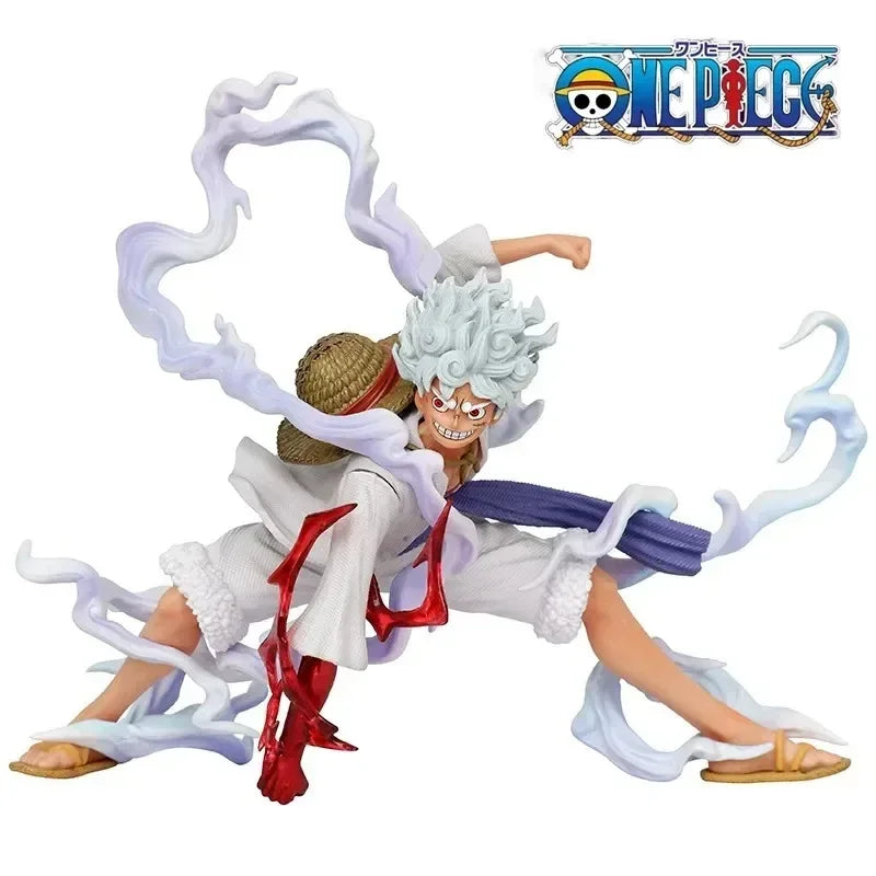 One Piece Фигура Аниме Бог на Слънцето Ника Луфи Gear 5 Екшън Фигурки Gk Статуя Маймуна Д. Луфи PVC Модел Играчка Орнамент Момчета Подаръчни Артикули