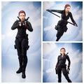 SHF Marvel Black Widow End Game Avengers Natasha Romanoff BJD Action Figures Toys
