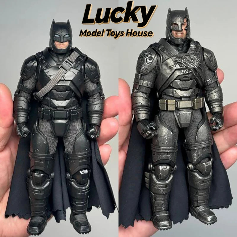 Manipple Studio M074 1/12 Scale Heavy Armored Bat Mask Dark Hero Action Figure Super Flexible 6inch Male Soldier Model Gifts