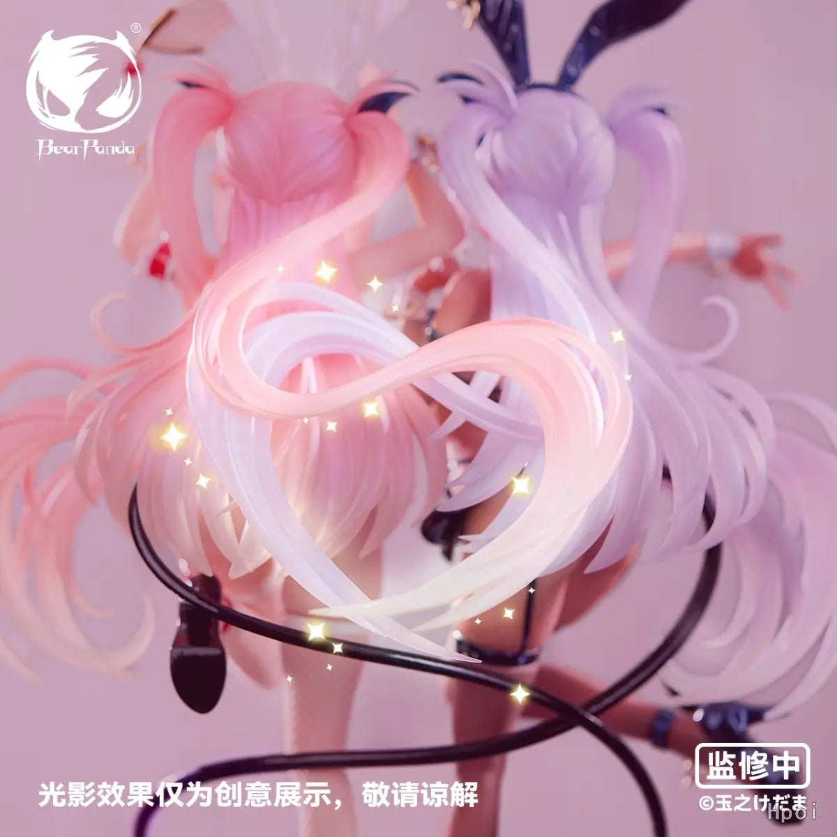 New Genuine Bearpanda Lulum & Kurom 1/6 Temperature-Sensitive Paint & Tracking Eyes Figurine Action Figure Merchandise In Stock