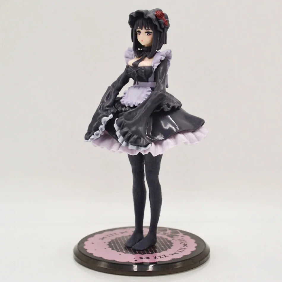 Фигурка My Dress-Up Darling Anime - Kitagawa Marin, костюм на черна камериерка, екшън фигурка, Shizuku Kuroe, колекция, модел играчка
