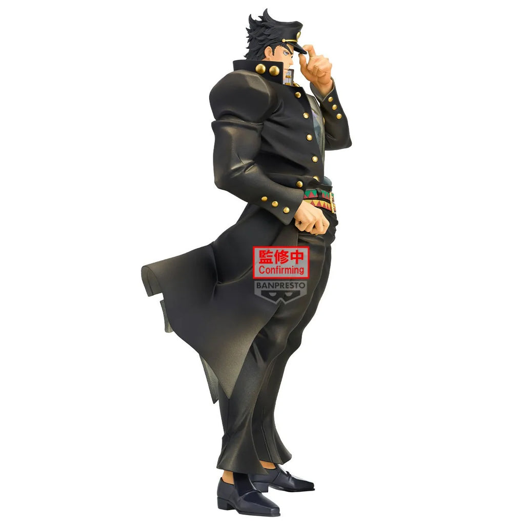 Original BANDAI JoJo s Bizarre Adventure Jotaro Kujo Anime Figure Toy PVC Model Stardust Crusaders Mometria PVC Model Collection