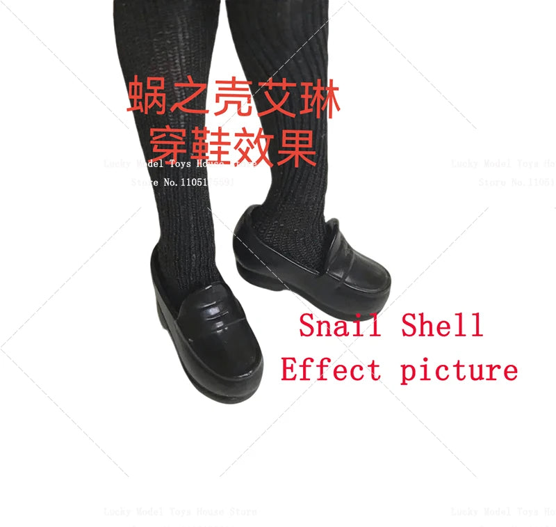 1/12 Mobile Suit Girl High Slit Cheongsam Dress Mini Necklace Flat Bottom Loafer Shoes Toys Accessory For 6" Romankey Body