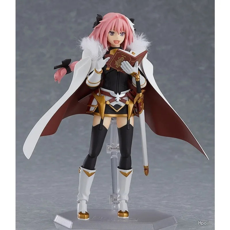 In Stock Original Max Factory Figma#423 Fate/Apocrypha Astolfo 14cm PVC Anime Figure Movable Toy Gift Ornament