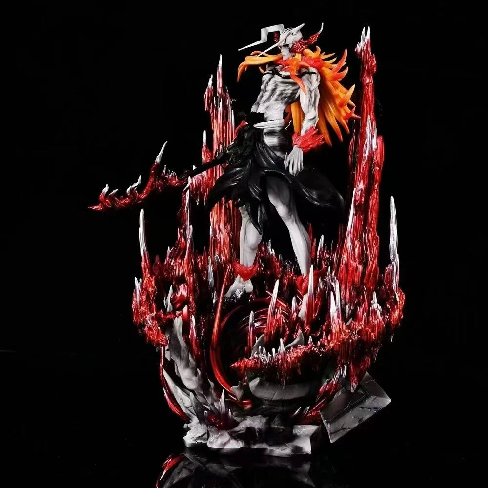 New Bleach Kurosaki Ichigo Action Figures 33cm PVC Figurine Large Model Collection Desktop Decoration Kids Birthday Gifts