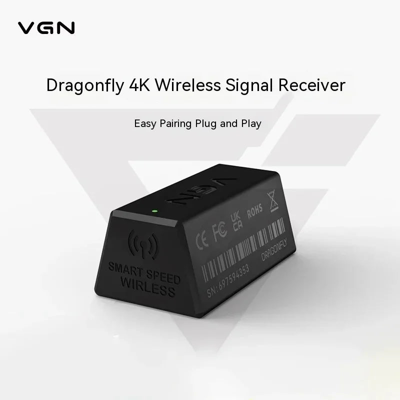Безжична мишка Vxe Dragonfly R1 серия, лека, Paw3395, Nordic52840, 2khz, Smart Speed ​​X, ниско забавяне, Fps, геймърска мишка, подарък