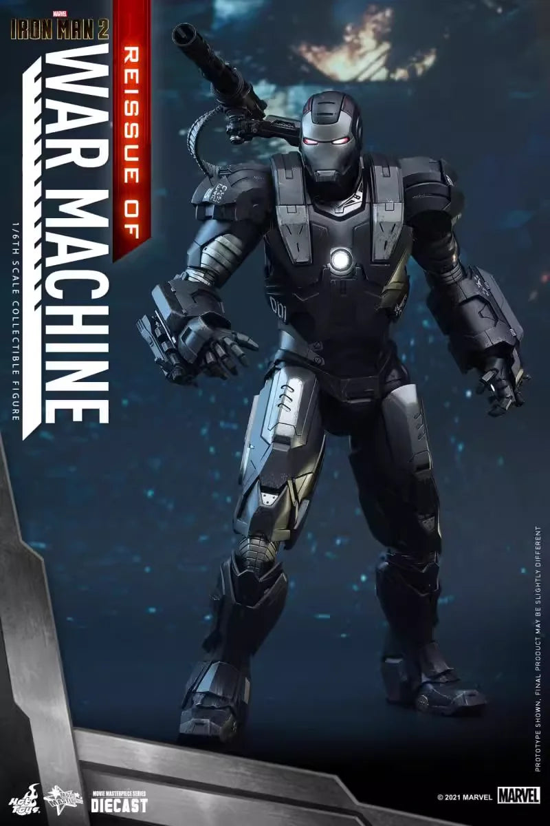 Original HOTTOYS 1/6 Die-cast Alloy MMS331D13B Iron Man 2 War Machine MK1 Action Figure Model Toys Collection Scene Ornaments