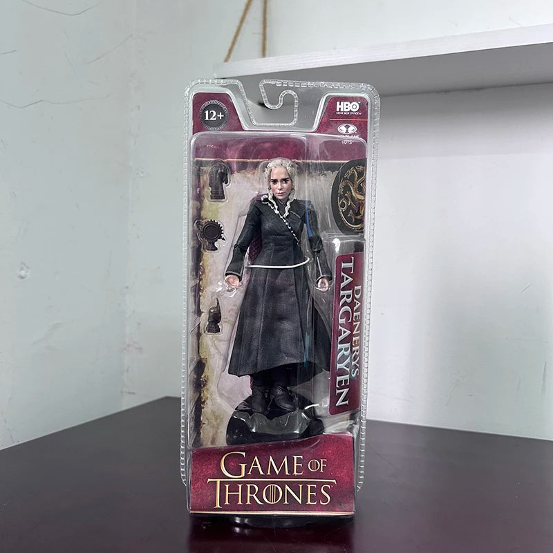 Jon Snow Night King Daenerys Targaryen Frost Wyrm Viserion Black Ice Dragon Rhaegal Action Figure Model Toys Desktop Decoration